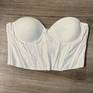 Princess Polly White Corset Top